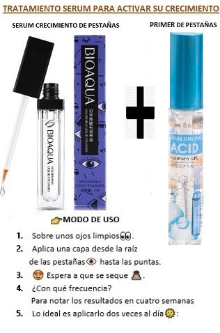 300% CRECIMIENTO CEJAS Y PESTAÑAS ⭐⭐⭐⭐⭐ (ENVÍO GRATIS) 🎁 (COMPRA 1 + 1 GRATIS) ❗