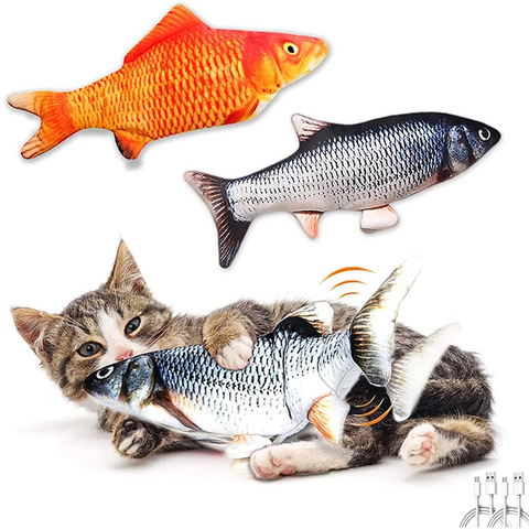 FLOPPY FISH ™ PARA PERRITOS & GATICOS⭐⭐⭐⭐⭐(Envío Gratis)